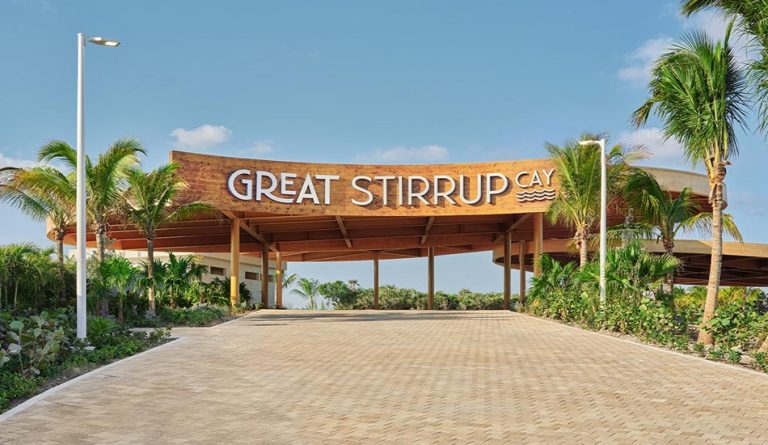 Welcome Plaza at Great Stirrup Cay